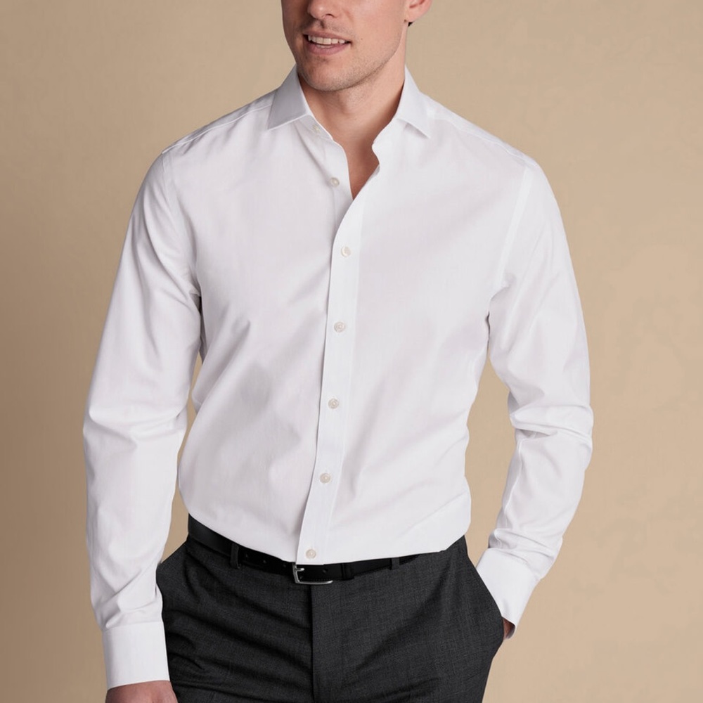Charles Tyrwhitt Non-Iron Extra Slim Fit Dress Shirt